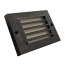 STB07 Cast Brass 12V Low Voltage 2W LED Surface Mounted Horizontal Outdoor & Indoor Step Light
