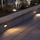 STBCC17 Cast Brass 1W-4W 3CCT Adjustable LED Outdoor Step Light 12V Low Voltage Lighting
