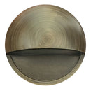 STB09 Cast Brass 12V Low Voltage LED Round Deck Light Surface Mount Landscape Lighting