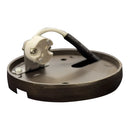 STB09 Cast Brass 12V Low Voltage LED Round Deck Light Surface Mount Landscape Lighting