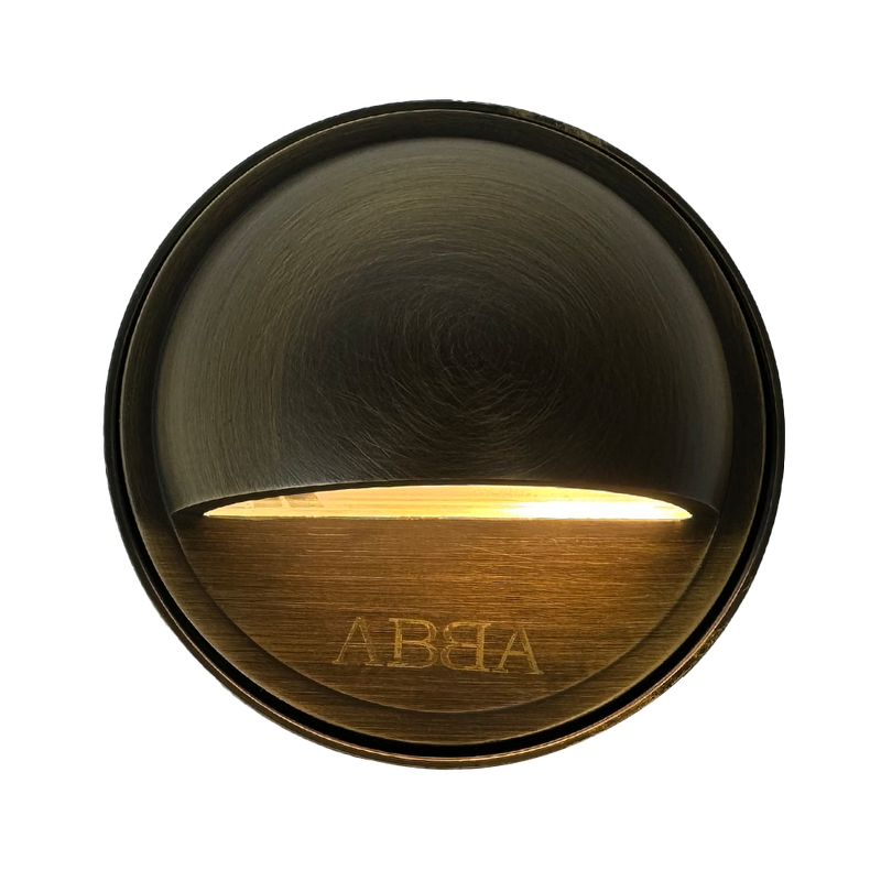 STB09 LED Round Deck Light Surface Mount Low Voltage Landscape Lighting