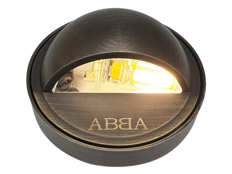 STB09 LED Round Deck Light Surface Mount Low Voltage Landscape Lighting