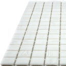 White Dove 12x12 Glossy Uniform Square Glass Mosaic Tile (20 pack, 20 sq ft/case) - Sample