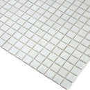 White Dove 12x12 Glossy Uniform Square Glass Mosaic Tile (20 pack, 20 sq ft/case) - Sample