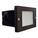 STB15 Horizontal Waterproof LED Brass 12V Low Voltage Brick Lights Outdoor Edge Step Light