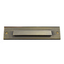 STB16 2W LED Cast Brass Surface Mounted Slim Horizontal Outdoor & Indoor Brass Step Light 12V Low Voltage