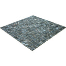 Cosmic Gray 12x12 Glossy Uniform Square Glass Mosaic Tile (20 pack, 20 sq ft/case)