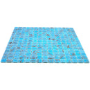 Maya Blue 12x12 Glossy Uniform Square Glass Mosaic Tile (20 pack, 20 sq ft/case) - Sample