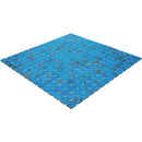 Rich Electric Blue 12x12 Glossy Uniform Square Glass Mosaic Tile (20 pack, 20 sq ft/case) - Sample