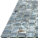 Templeton Gray 12x12 Glossy Uniform Square Glass Mosaic Tile (20 pack, 20 sq ft/case)