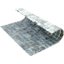 Templeton Gray 12x12 Glossy Uniform Square Glass Mosaic Tile (20 pack, 20 sq ft/case) - Sample