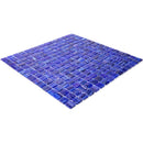 Egyptian Blue 12x12 Glossy Uniform Square Glass Mosaic Tile (20 pack, 20 sq ft/case) - Sample