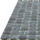 Cadet Gray 12x12 Glossy Uniform Square Glass Mosaic Tile (20 pack, 20 sq ft/case) - Sample
