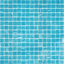 Sky Blue 12x12 Glossy Square Glass Mosaic Tile (20 pack, 20 sq ft/case)