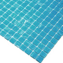 Sky Blue 12x12 Glossy Square Glass Mosaic Tile (20 pack, 20 sq ft/case)
