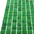 Kelly Green 12x12 Glossy Uniform Square Glass Mosaic Tile (20 pack, 20 sq ft/case) - Sample