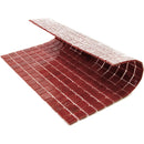 Scarlet Red 12x12 Glossy Uniform Square Glass Mosaic Tile (20 pack, 20 sq ft/case)