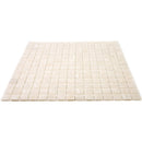 Nude Beige 12x12 Glossy Uniform Square Glass Mosaic Tile (20 pack, 20 sq ft/case)