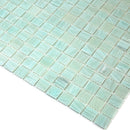 Light Pistachio Green 12x12 Glossy Uniform Square Glass Mosaic Tile (20 pack, 20 sq ft/case)