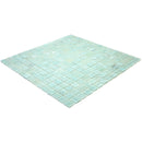 Light Pistachio Green 12x12 Glossy Uniform Square Glass Mosaic Tile (20 pack, 20 sq ft/case)