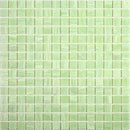 Tea Green 12x12 Glossy Uniform Square Glass Mosaic Tile (20 pack, 20 sq ft/case) - Sample