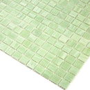 Tea Green 12x12 Glossy Uniform Square Glass Mosaic Tile (20 pack, 20 sq ft/case) - Sample