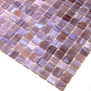 Old Rose Red 12x12 Glossy Uniform Square Glass Mosaic Tile (20 pack, 20 sq ft/case) - Sample