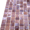 Old Rose Red 12x12 Glossy Uniform Square Glass Mosaic Tile (20 pack, 20 sq ft/case) - Sample