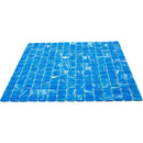 Dodger Blue 12x12 Glossy Uniform Square Glass Mosaic Tile (20 pack, 20 sq ft/case) - Sample