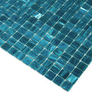 Pacific Blue 12x12 Glossy Uniform Square Glass Mosaic Tile (20 pack, 20 sq ft/case)
