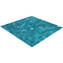 Pacific Blue 12x12 Glossy Uniform Square Glass Mosaic Tile (20 pack, 20 sq ft/case)