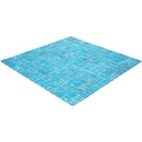 Vivid Sky Blue 12x12 Glossy Uniform Square Glass Mosaic Tile (20 pack, 20 sq ft/case)