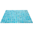 Vivid Sky Blue 12x12 Glossy Uniform Square Glass Mosaic Tile (20 pack, 20 sq ft/case)