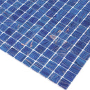 Azure Blue 12x12 Glossy Uniform Square Glass Mosaic Tile (20 pack, 20 sq ft/case)