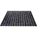 Oil Black 12x12 Glossy Uniform Square Glass Mosaic Tile (20 pack, 20 sq ft/case) - Sample
