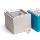 Countertop Compost Bin - Noaway© in Magnolia Wood and Stainless Steel