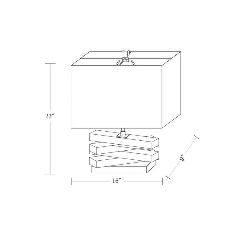 Pui Modern Table Lamp