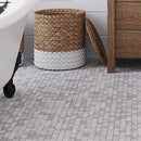 Wooden Grey 12x12 Matte Square Marble Mosaic Tile (5 pack, 5 sq ft/case)