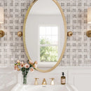 Beige 12x12 Polished Hexagon Marble Mosaic Tile (5 pack, 5 sq ft/case) - Sample