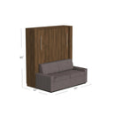 Wall Bed with Sofa by Inovabed