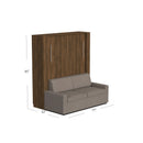 Wall Bed with Sofa by Inovabed