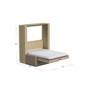 Wall Bed with Sofa by Inovabed