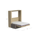 Wall Bed with Sofa by Inovabed