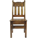 5'x5' Southwest Square Dining Table and 8 Southwest Brown Chair
