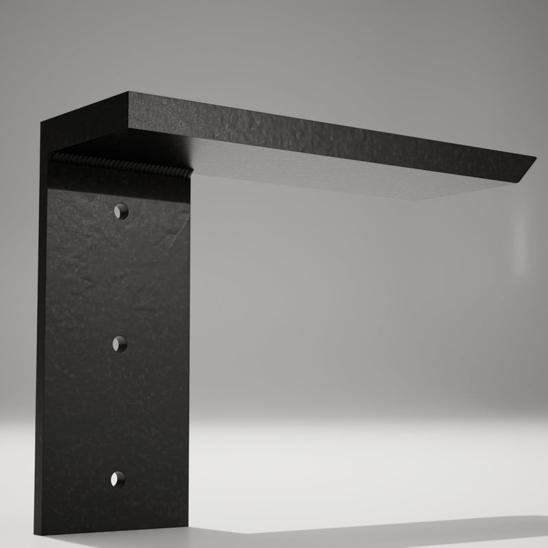 The Original™ Side Wall Free Hanging Shelf Bracket in Industrial, Aluminum or American Made Steel