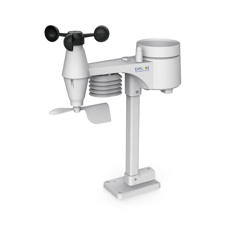 5-in-1 WiFi Professional Weather Station with Weather Underground