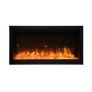 Amantii Symmetry SYM-34-XT Built in Smart Extra Tall Outdoor Electric Fireplace