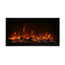 Amantii Symmetry SYM-100-XT Built in Smart Extra Tall Outdoor Electric Fireplace