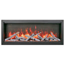 Amantii Symmetry Bespoke 74 Inch Extra Tall Indoor/Outdoor Electric Fireplace