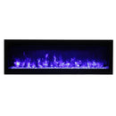Amantii 88 Inch Symmetry 3.0 Built-in Modern Linear Outdoor Electric Fireplace